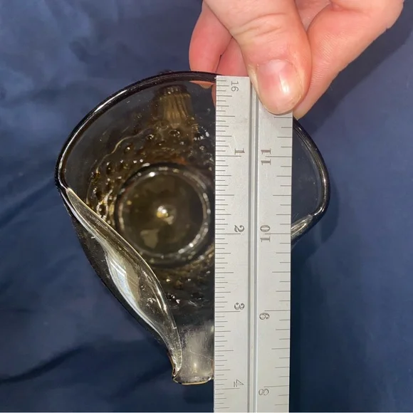 Inverted thumbnail amber cocktail pitcher - Picture 4 of 4